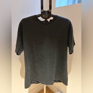 Kith Charcoal Men's Short Sleeve Tee. No logos